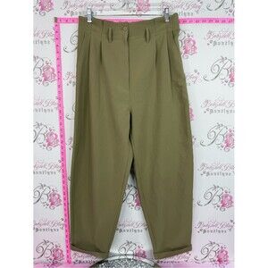 Smash + pants Tess Pleated Chinos in Olive